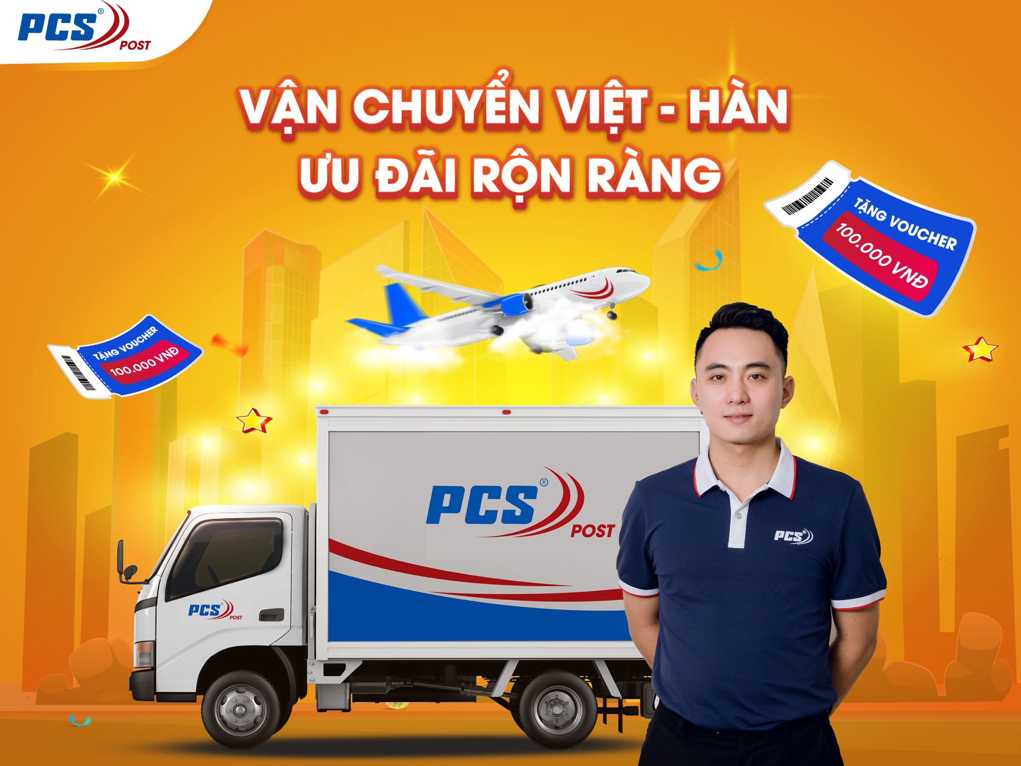 Dịch vụ vận chuyển Việt Hàn đáng tin cậy