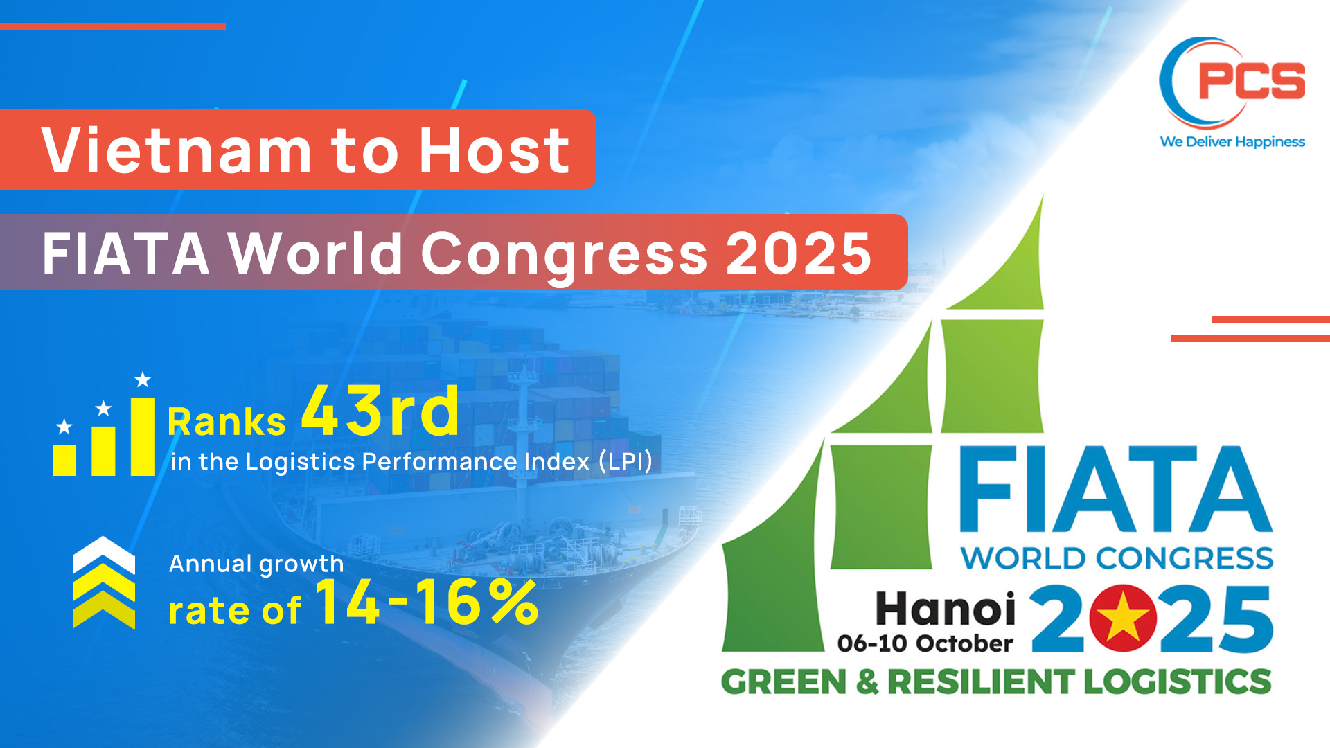 Vietnam to Host FIATA World Congress 2025 in Hanoi