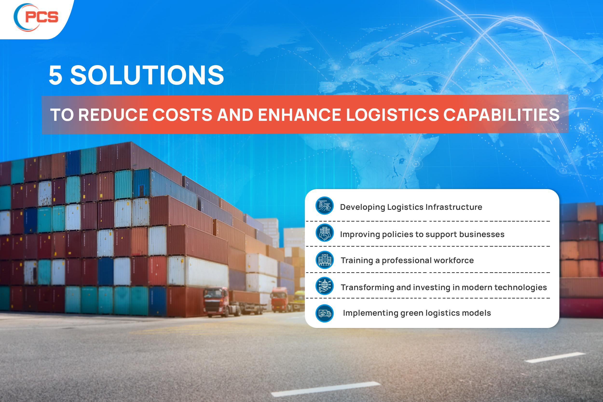5 Solutions to Reduce Costs and Enhance Logistics Capabilities