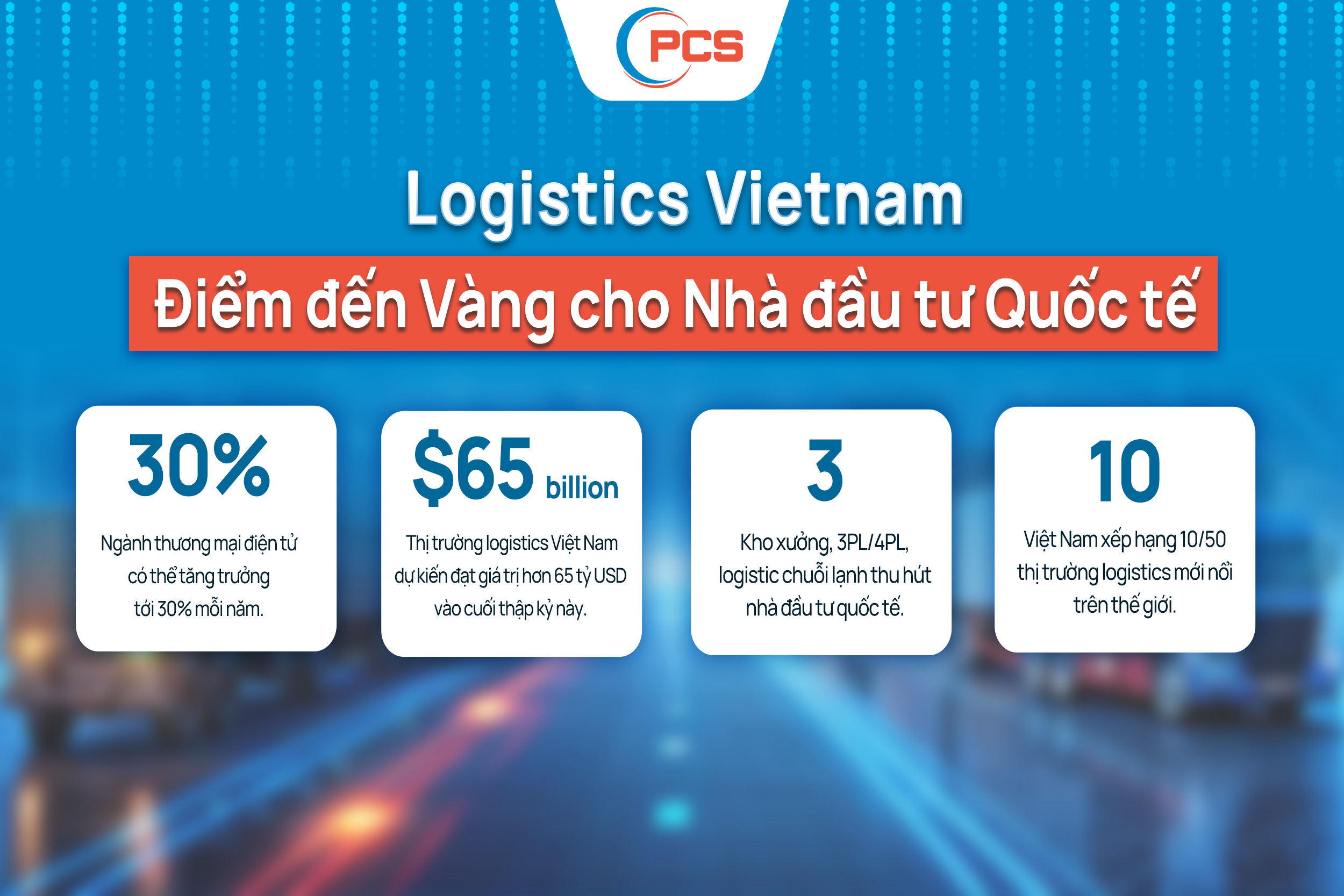Logistics Việt Nam - Điểm đến Vàng cho Nhà đầu tư Quốc tế