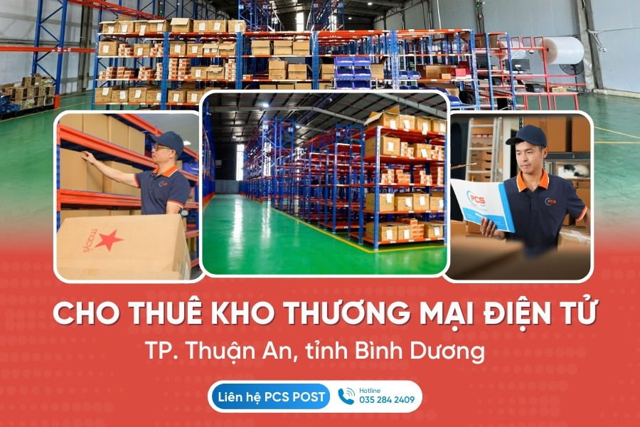 Dịch vụ cho thuê kho thương mại điện tử ở Bình Dương