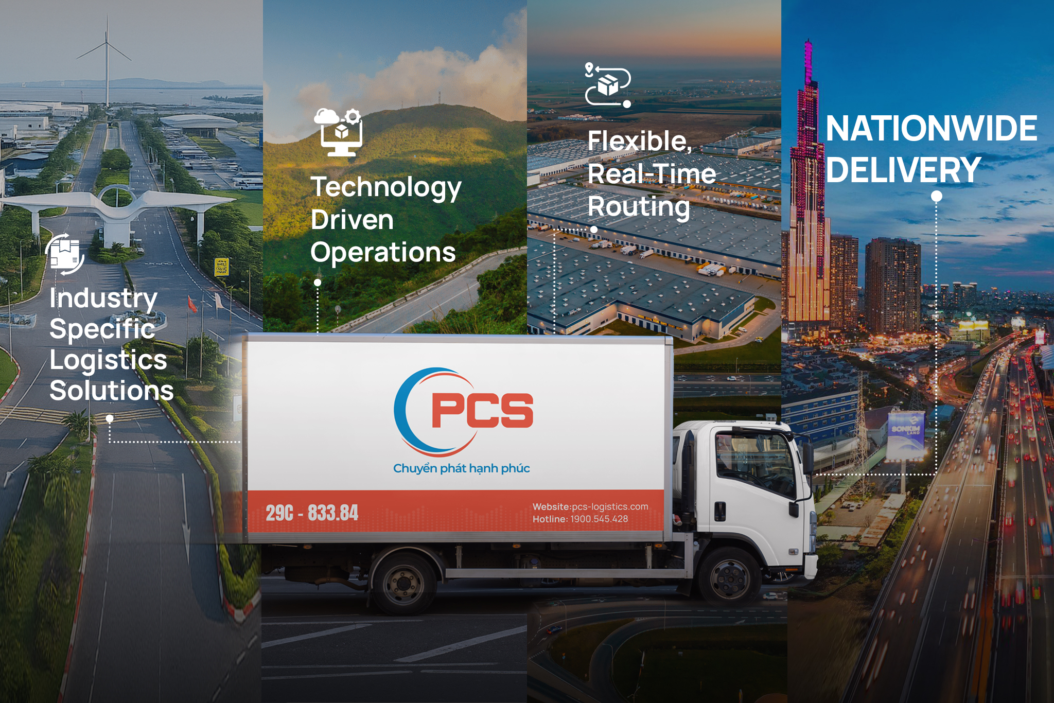 Chuyển phát chuyên tuyến khu công nghiệp