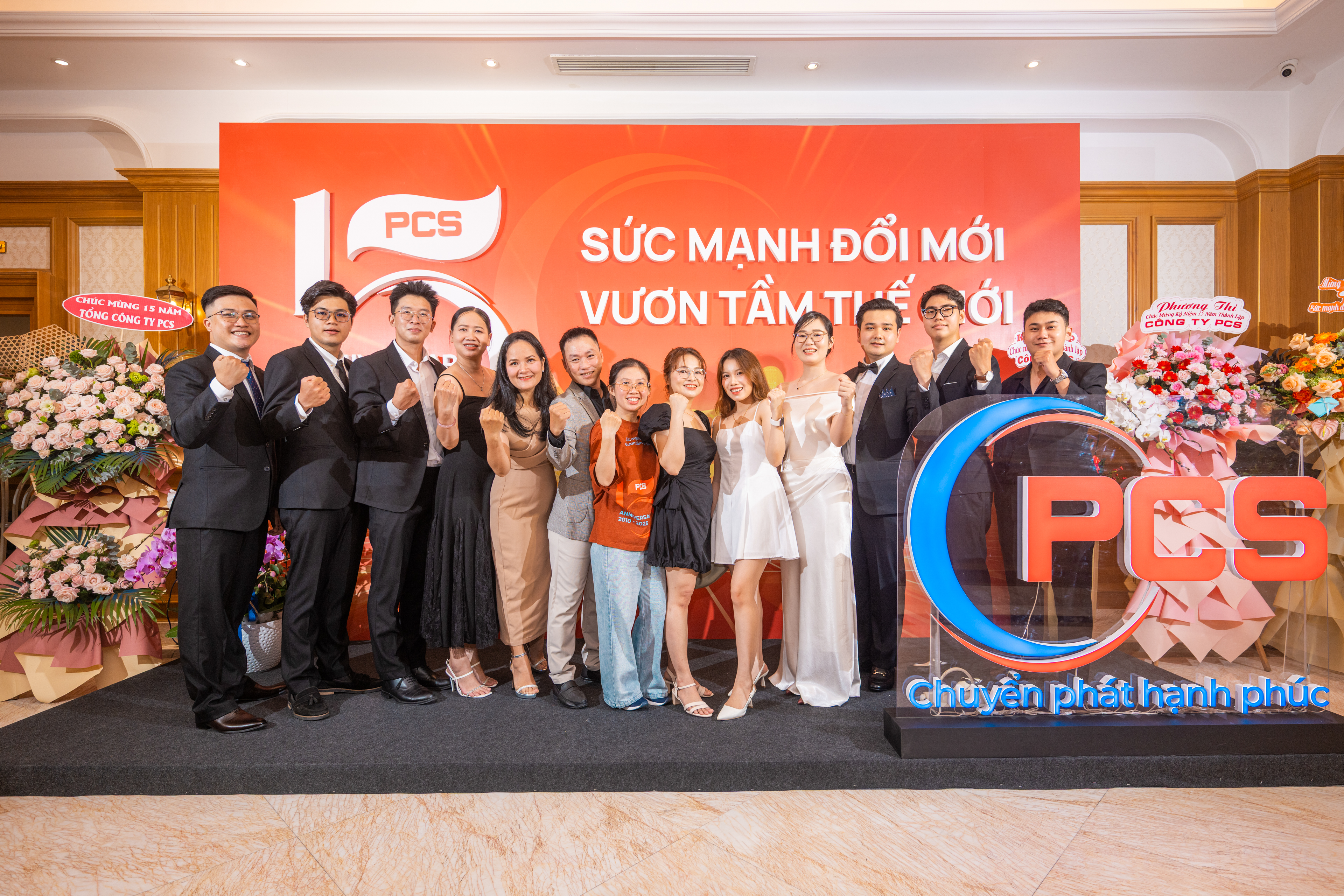 The Mark of Happiness at PCS 15th Anniversary in Ho Chi Minh City