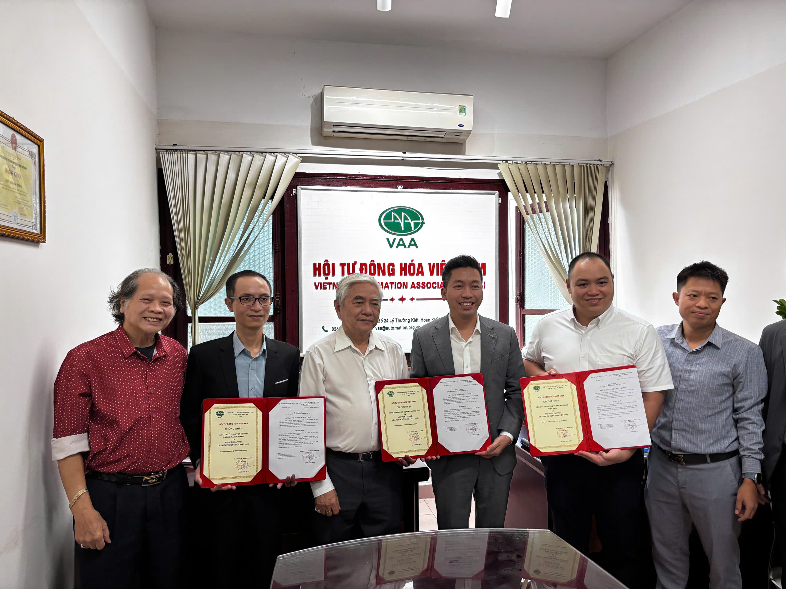 PCS becomes an official member of the Vietnam Automation Association (VAA)