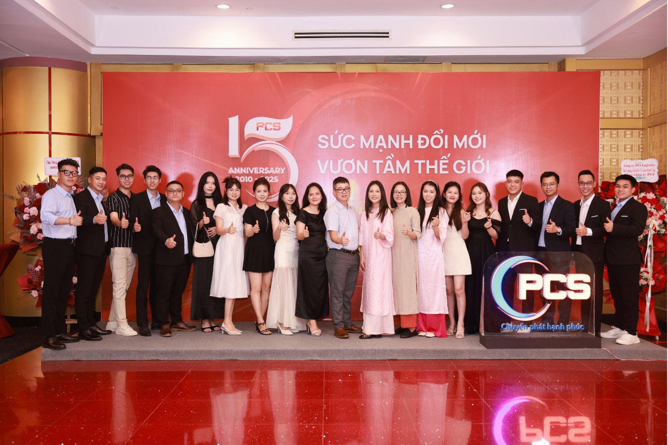 Cán bộ nhân sự của tổng công ty PCS Logistics