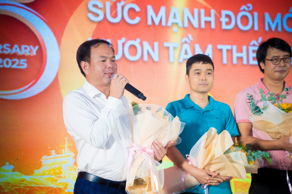 Ông Nguyễn Thanh Hải - Đại diện Công ty TNHH KATO PRECISION VIET NAM chia sẻ về quá trình hợp tác với PCS