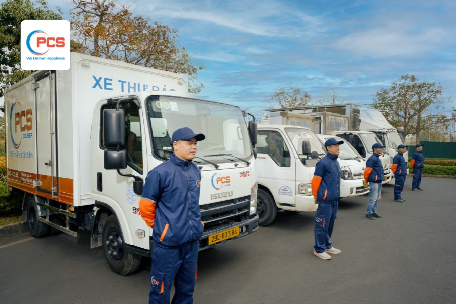 In province express delivery operations within 12 hours at PCS Logistics.