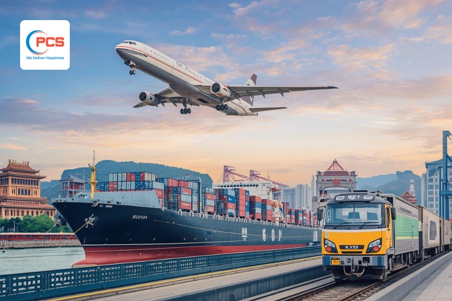 International air express services at PCS Logistics