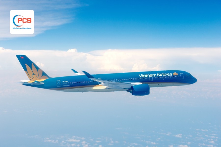 PCS Logistics is the partner responsible for delivering Golden Lotus membership documents for Vietnam Airlines.