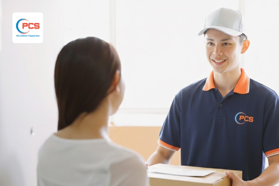 Dịch vụ Door to door giao h&agrave;ng tận tay kh&aacute;ch h&agrave;ng tại PCS Logistics