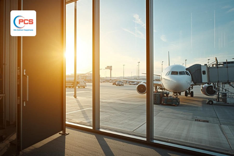 PCS Logisticsの航空輸送プロセス