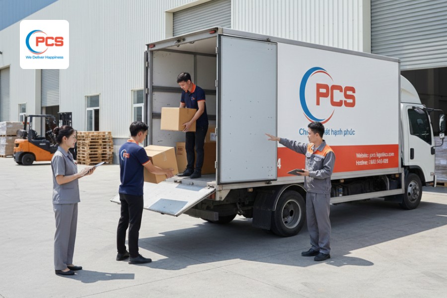 PCS nhận vận chuyển h&agrave;ng dược phẩm đến tổng kho dược