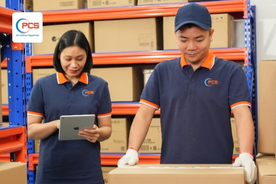 PCS Logistics hỗ trợ kh&aacute;ch h&agrave;ng kiểm tra ti&ecirc;u chuẩn h&agrave;ng ePacket