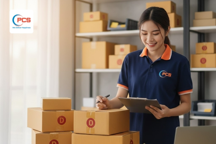 Dịch vụ epacket PCS Logistics phục vụ cho nhiều mặt h&agrave;ng ti&ecirc;u d&ugrave;ng