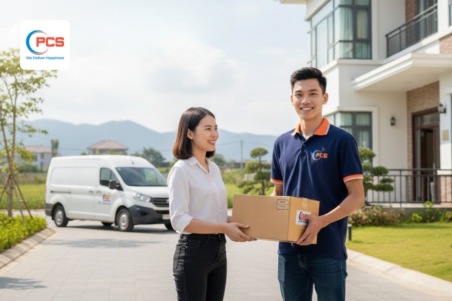 受取人に届けるための最も簡素化されたフルフィルメントプロセス