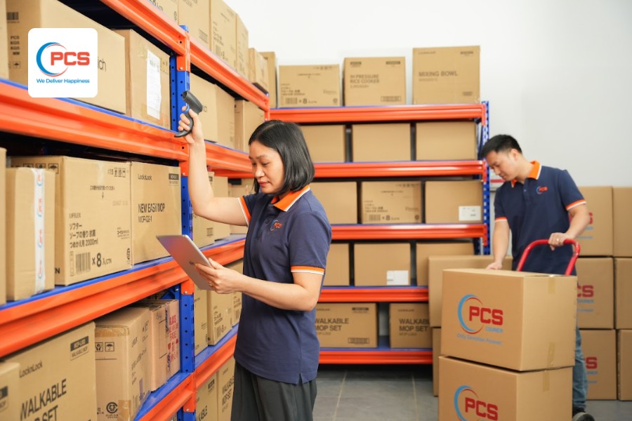 Quy tr&igrave;nh dịch vụ fulfillment tại PCS Logistics tinh gọn