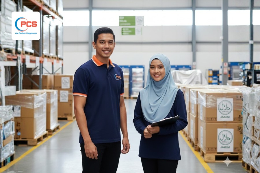 PCS Logisticsにおける明確で透明なハラル輸送プロセス