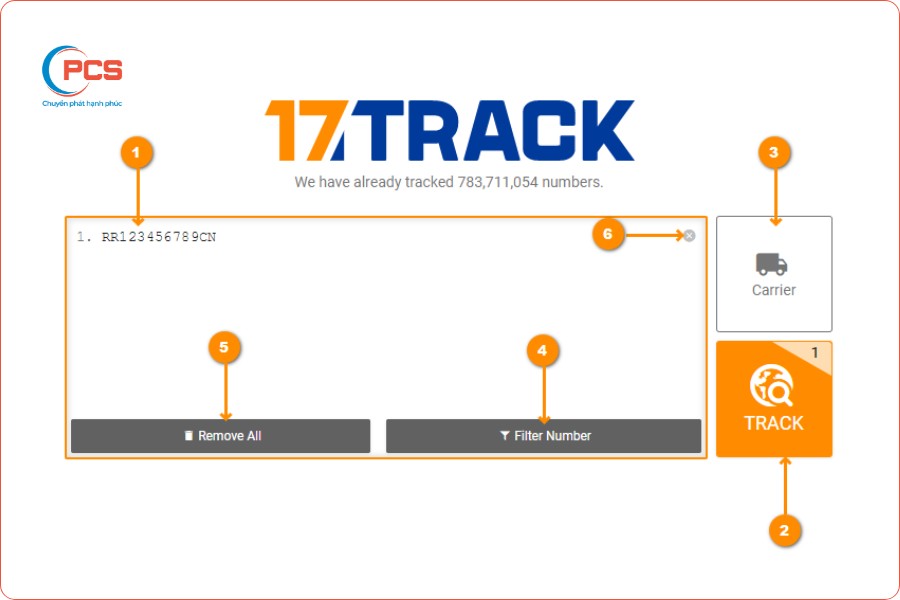 Tóm tắt quy trình tra cứu đơn giản tại 17Track với 5 bước Tóm tắt quy trình tra cứu đơn giản tại 17Track với 5 bước
