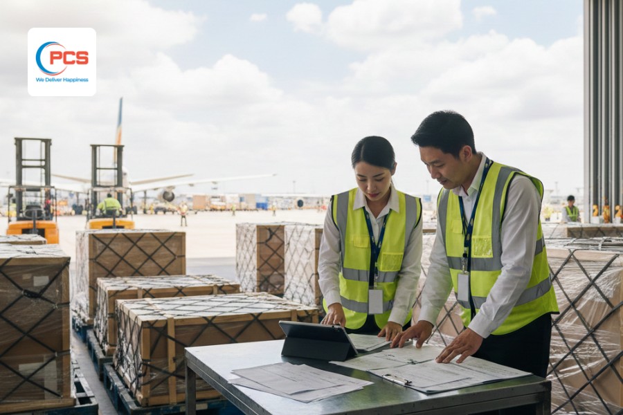 Dịch vụ Airport to Door l&agrave; h&igrave;nh thức vận chuyển Quốc tế từ s&acirc;n bay xuất ph&aacute;t đến tận địa chỉ người nhận tại nước nhập khẩu.