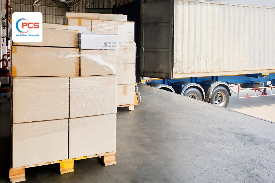 Coordinating transport activities for shipping from Vietnam to Cambodia