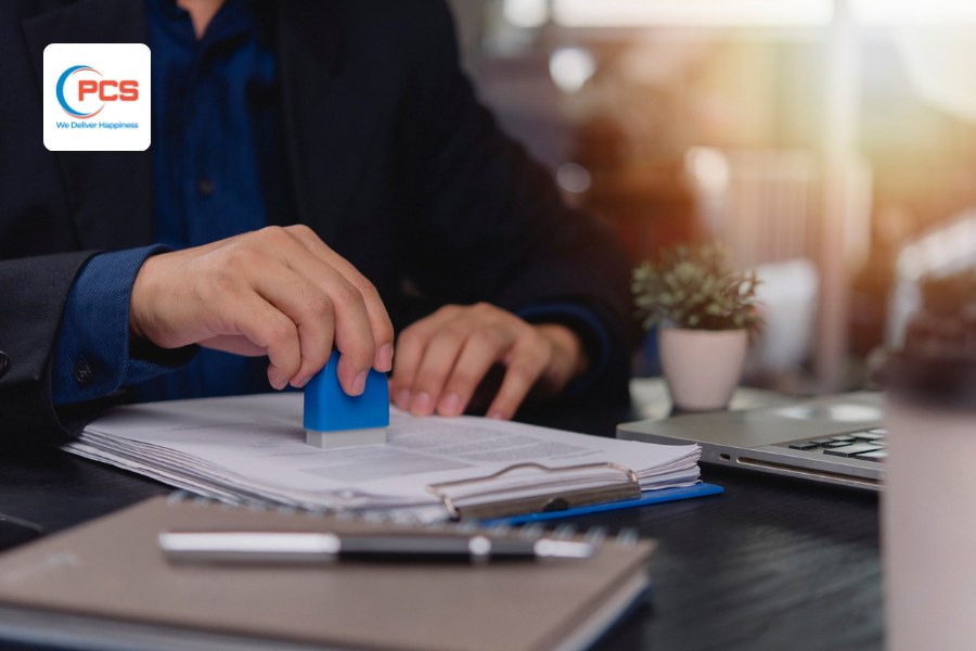 Chứng từ r&otilde; r&agrave;ng gi&uacute;p kiểm tra nhanh v&agrave; r&uacute;t ngắn thời gian chờ.