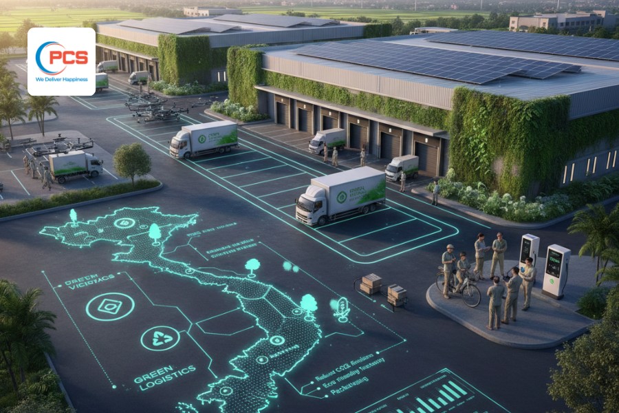 Logistics xanh l&agrave; trụ cột ch&iacute;nh s&aacute;ch được Ch&iacute;nh phủ ưu ti&ecirc;n trong giai đoạn 2026 - 2023