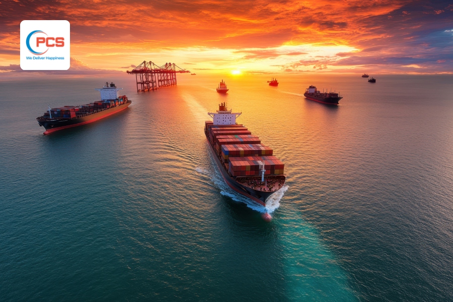 Vận chuyển h&agrave;ng h&oacute;a đường biển chẳng c&ograve;n nỗi lo "tắc đường"