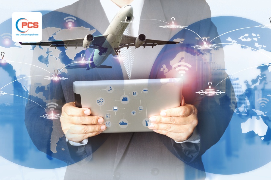 Vận tải đường h&agrave;ng kh&ocirc;ng gi&uacute;p kết nối c&aacute;c thị trường quốc tế nhanh ch&oacute;ng