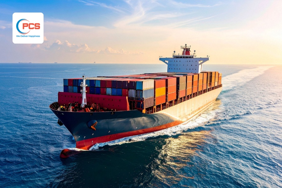 Vận tải đường h&agrave;ng biển thường c&oacute; thời gian vận chuyển k&eacute;o d&agrave;i đến h&agrave;ng th&aacute;ng.