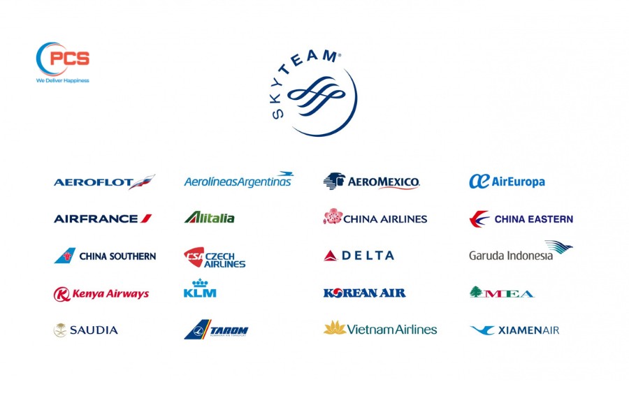SkyTeam l&agrave; một trong ba li&ecirc;n minh h&agrave;ng kh&ocirc;ng lớn nhất thế giới