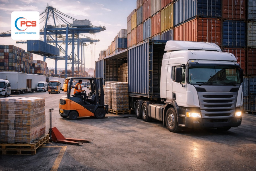 Hàng cập bến được đưa về kho trong từ 3-7 ngày Hàng cập bến được đưa về kho trong từ 3-7 ngày