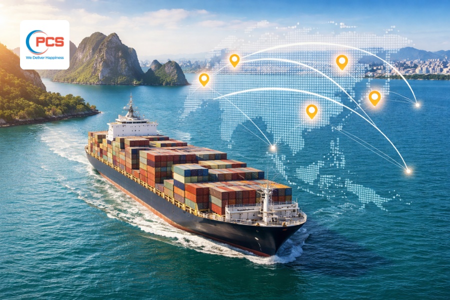 Tuyến vận chuyển giữa các nước châu Á thường dưới 10 ngày Tuyến vận chuyển giữa các nước châu Á thường dưới 10 ngày