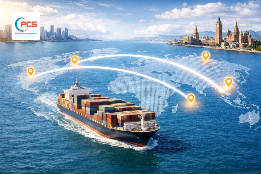 Chuyển hàng từ châu Á sang châu Âu có thể kéo dài cả tháng Chuyển hàng từ châu Á sang châu Âu có thể kéo dài cả tháng