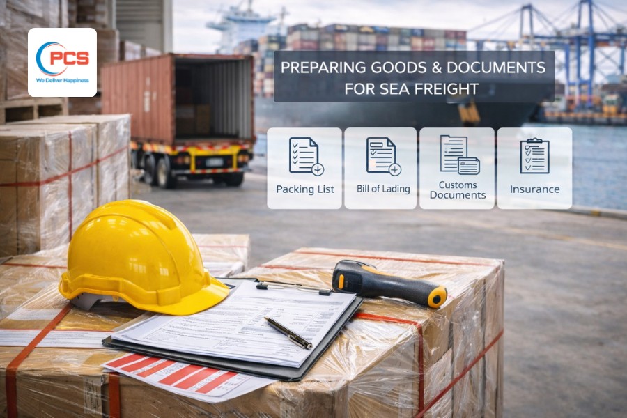 Chuẩn bị đầy đủ h&agrave;ng h&oacute;a v&agrave; chứng từ gi&uacute;p qu&aacute; tr&igrave;nh vận chuyển đường biển diễn ra su&ocirc;n sẻ, đ&uacute;ng quy định