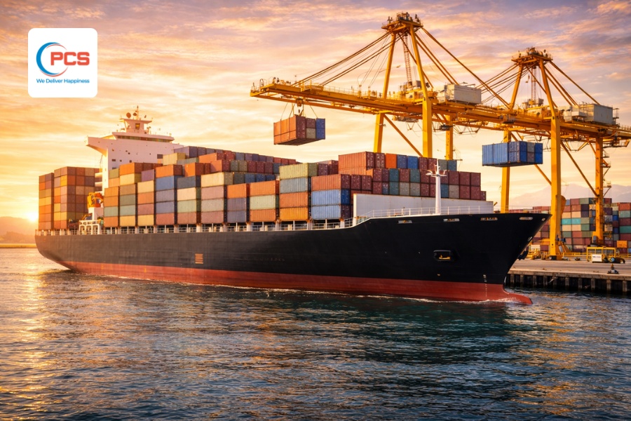 Quy tr&igrave;nh vận chuyển h&agrave;ng h&oacute;a đường biển đ&oacute;ng vai tr&ograve; quan trọng trong hoạt động logistics v&agrave; xuất nhập khẩu quốc tế