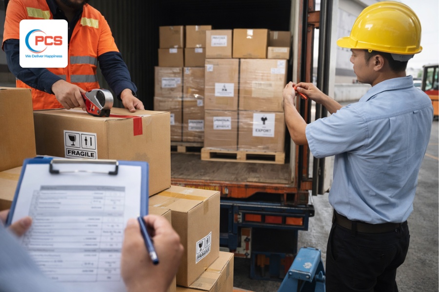 Kiểm định h&agrave;ng h&oacute;a v&agrave; đ&oacute;ng g&oacute;i an to&agrave;n trước khi vận chuyển