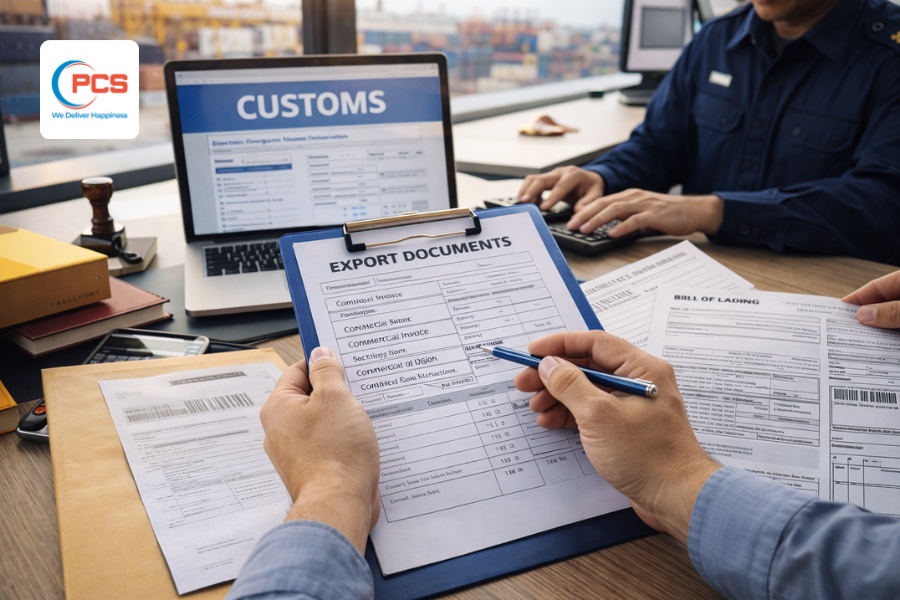 Chuẩn bị hồ sơ xuất khẩu v&agrave; thủ tục hải quan xuất khẩu