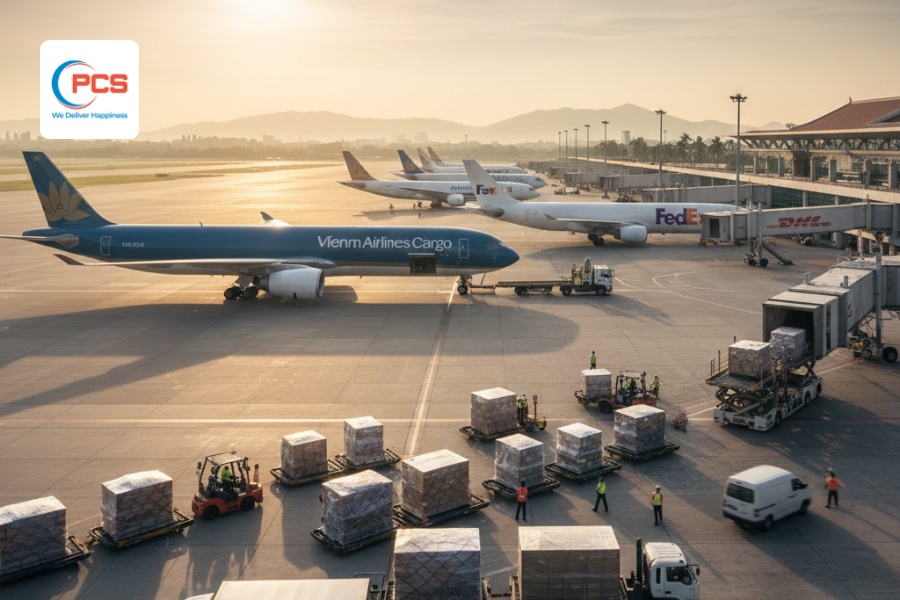 Triển vọng logistics h&agrave;ng kh&ocirc;ng gắn liền với tăng trưởng của ng&agrave;nh thương mại điện tử xuy&ecirc;n bi&ecirc;n giới