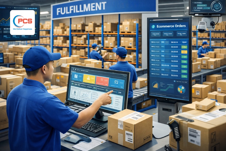 Đơn vị fulfillment uy t&iacute;n cần c&oacute; hệ thống quản l&yacute; c&ocirc;ng nghệ hiện đại