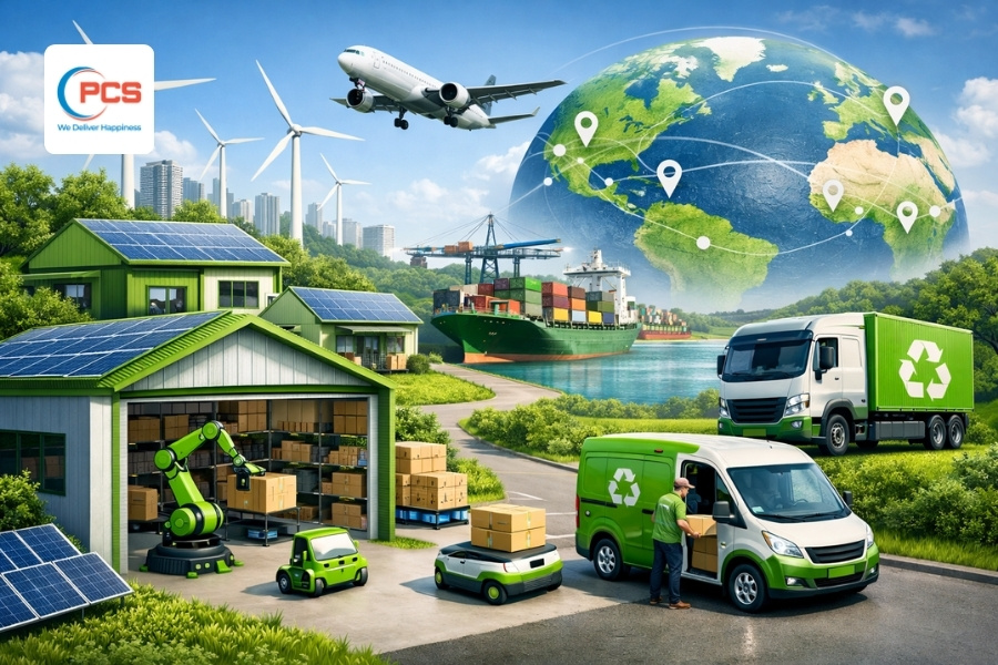 Fulfillment có xu hướng phát triển gắn liền với logistics xanh Fulfillment có xu hướng phát triển gắn liền với logistics xanh