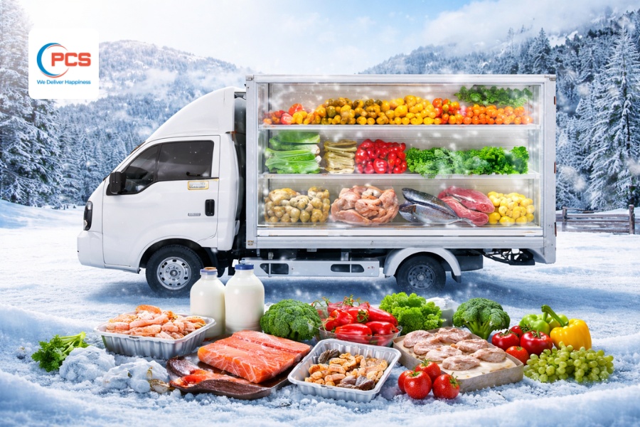 Một số loại thực phẩm cần được bảo quản v&agrave; vận chuyển bằng xe lạnh để đảm bảo độ tươi ngon v&agrave; chất lượng