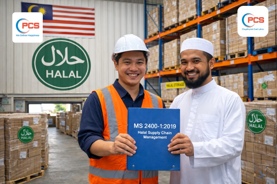 MS 2400-1 l&agrave; khung ph&aacute;p l&yacute; &ndash; kỹ thuật cốt l&otilde;i cho quản l&yacute; kho Halal tại Malaysia