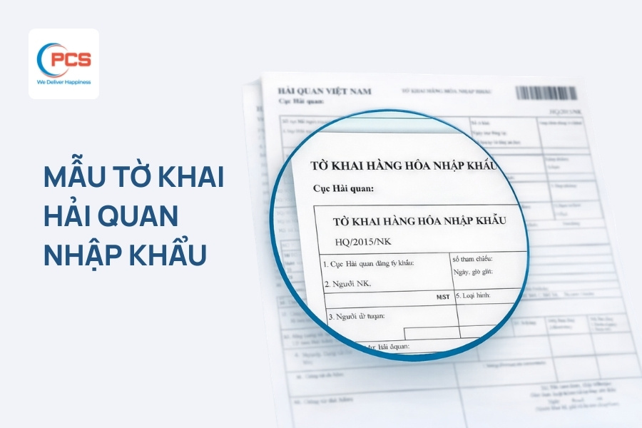 Tờ khai hải quan nhập khẩu l&agrave; căn cứ để cơ quan hải quan tiếp nhận hồ sơ, ph&acirc;n luồng v&agrave; xử l&yacute; th&ocirc;ng quan l&ocirc; h&agrave;ng.