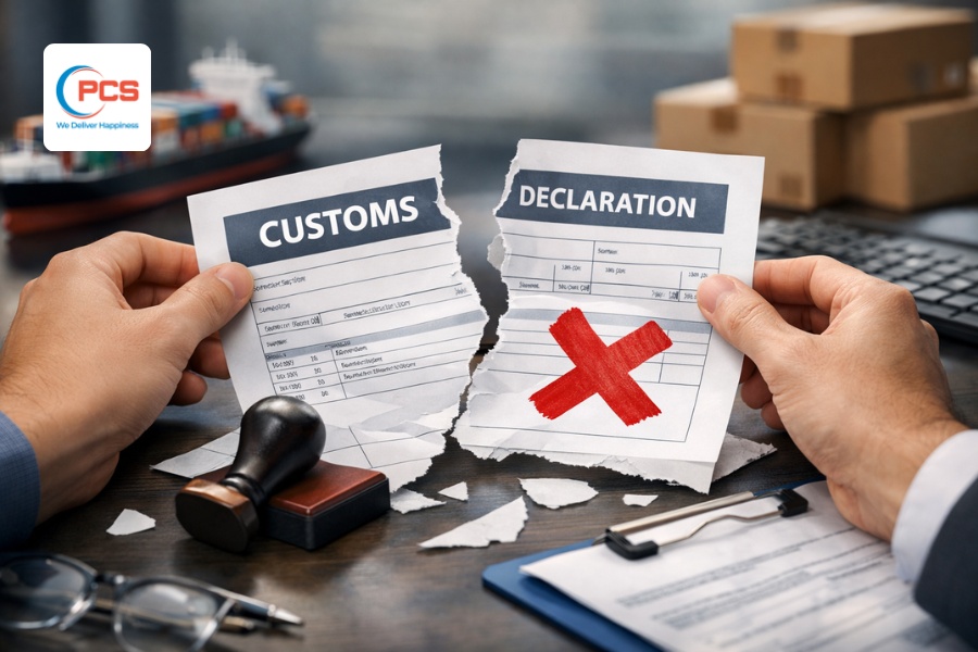 Huỷ tờ khai hải quan l&agrave; việc cơ quan hải quan x&aacute;c nhận chấm dứt hiệu lực ph&aacute;p l&yacute; của một tờ khai