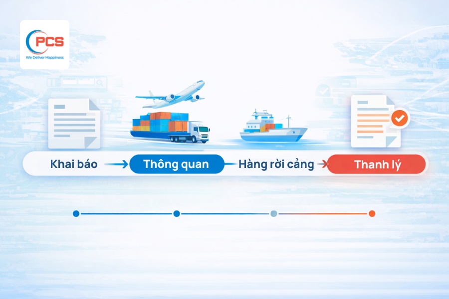 Thanh l&yacute; x&aacute;c nhận hồ sơ ho&agrave;n tất sau khi h&agrave;ng đ&atilde; được th&ocirc;ng quan.