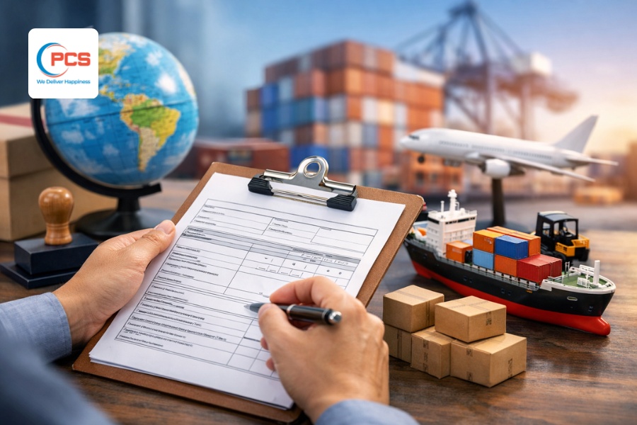 Mở tờ khai hải quan l&agrave; việc người khai đăng k&yacute; th&ocirc;ng tin của l&ocirc; h&agrave;ng xuất khẩu