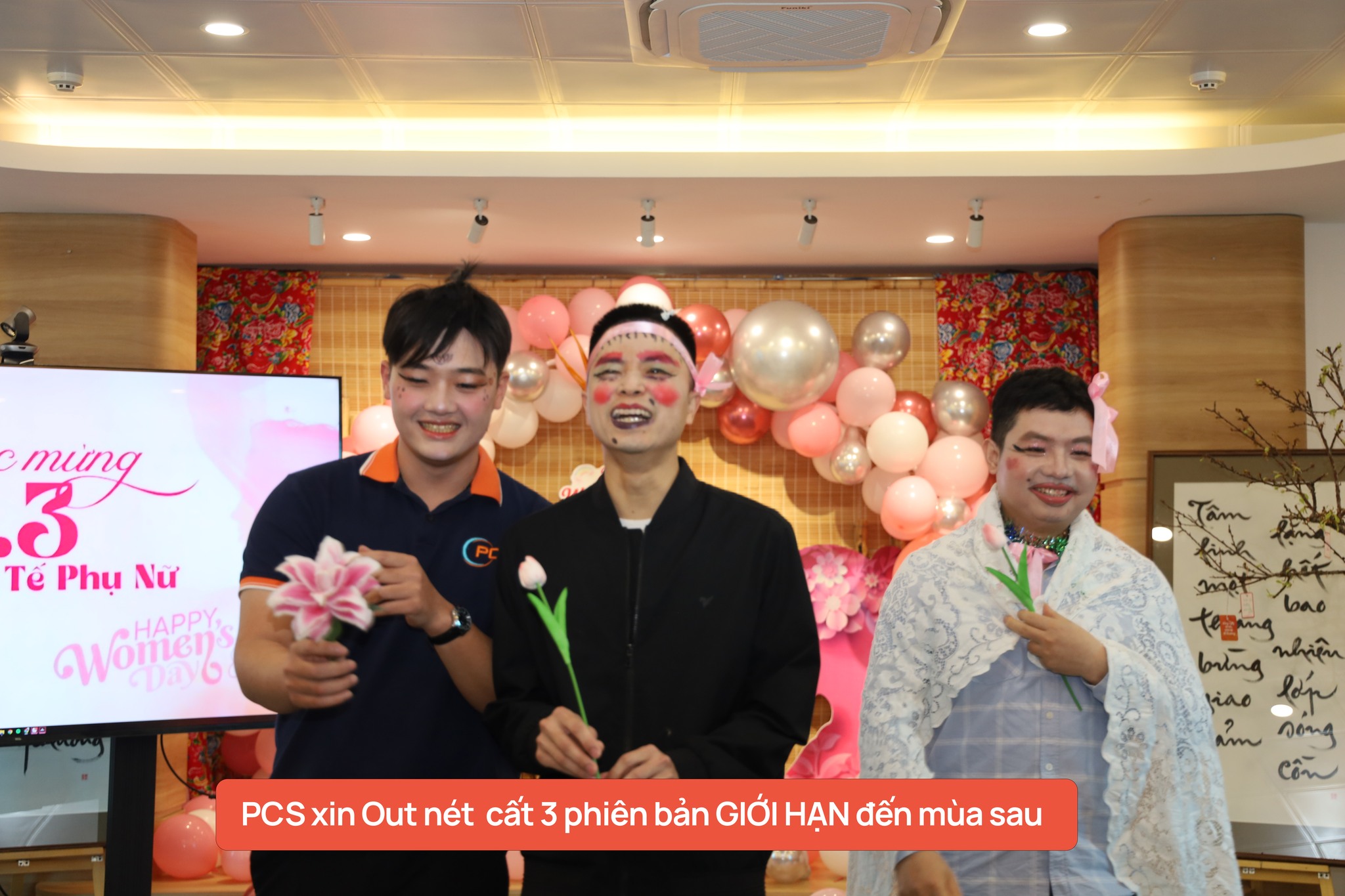 Ch&uacute;c mừng ng&agrave;y Quốc tế phụ nữ tại PCS Logistics