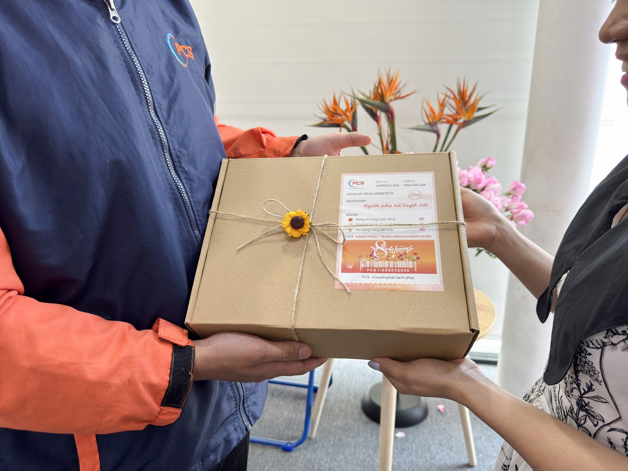 Ch&uacute;c mừng ng&agrave;y Quốc tế phụ nữ tại PCS Logistics