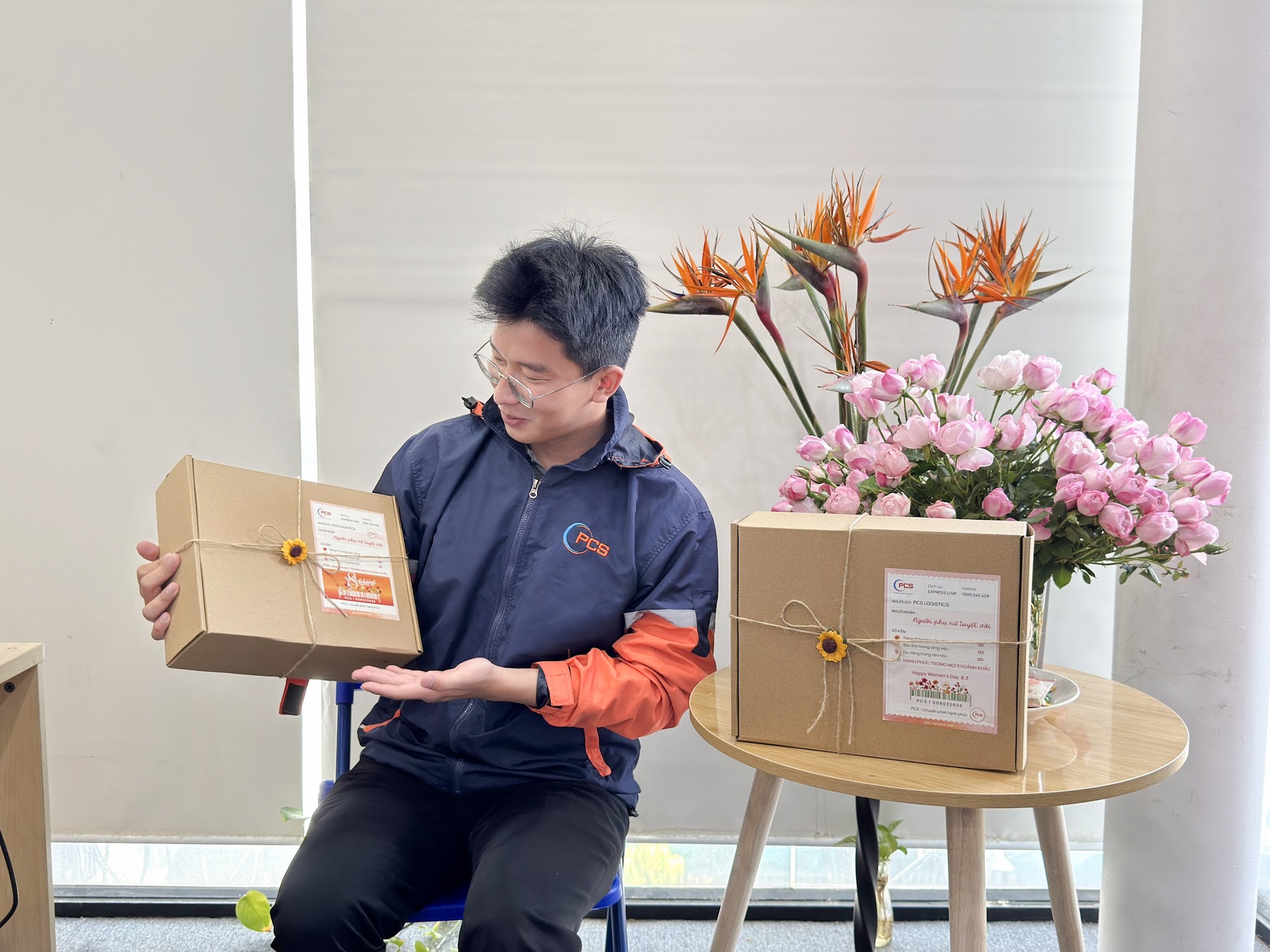 Ch&uacute;c mừng ng&agrave;y Quốc tế phụ nữ tại PCS Logistics