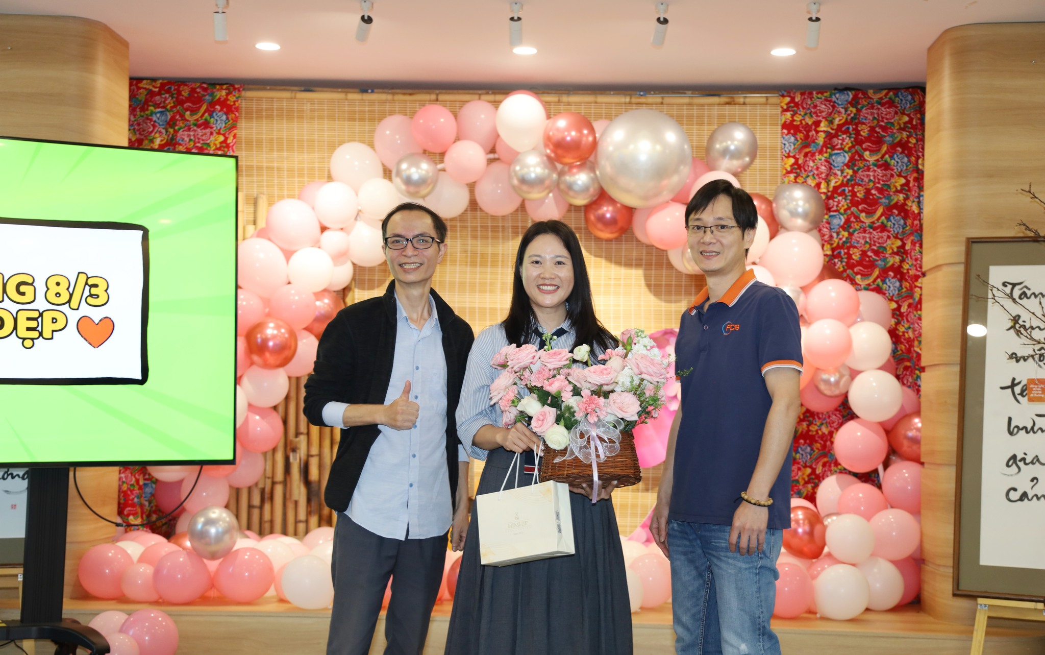 Ch&uacute;c mừng ng&agrave;y Quốc tế phụ nữ tại PCS Logistics